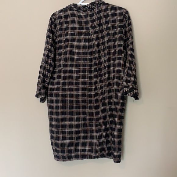 Esley Plaid Tunic- L - Picture 3 of 3